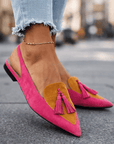 Marrit | Elegante Slingback Loafers met Franje