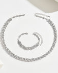 Wilhelmina - Handgemaakte visstaart ketting en armband