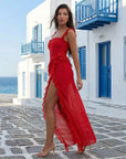 Andrea - Elegante jurk met franjes