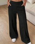 Fee | Comfortabele Wide-Leg Broek met Hoge Taille