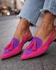 Marrit | Elegante Slingback Loafers met Franje