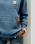 Noelle™ | Crew Neck Colorblock Sweatshirt