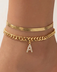 Ariane - Enkelketting met letter - een ideaal cadeau!