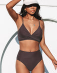Rachelle - Hoge Taille Bikini-set