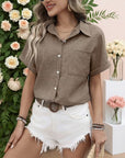Lobke | Comfortabele Korte Mouwen Blouse