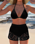 By Esmee® | Elegante eentonige kanten bikini set