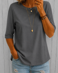 Eefje | Comfort T-Shirt met Extra Armbedekking