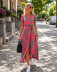 Nienke | Elegante jurk met V-hals