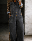 Amanda | Denim jumpsuit met lange mouwen