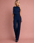 Lieke | Mouwloze Jumpsuit Met Wijde Pijpen