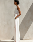Ivonne | Elegante Set met Contraststiksels