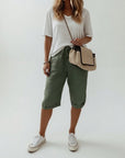 Fernande™ — Bermuda 100% katoen casual zomerstijl