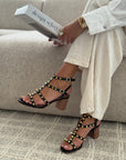 Sandalen « CLAUDIA » ZWART