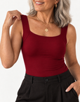 Jet | U-hals Shapewear Tanktop met Ingebouwde Beha
