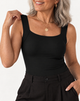 Jet | U-hals Shapewear Tanktop met Ingebouwde Beha