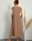 Gabrielle™ — Midi jurk met tijdloze elegante stof