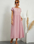 Gabrielle™ — Midi jurk met tijdloze elegante stof