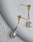 Oorbellen met Elegante Parel