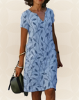 Elin – Comfortabele jurk met zomerse print