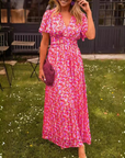 Elis – Lange en luchtige jurk met bloemenprint