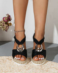 Saar | Comfortabele Ergonomische Sandalen met Verhoogde Hak