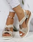 Saar | Comfortabele Ergonomische Sandalen met Verhoogde Hak
