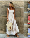 Nel | Casual bohemian jurk voor lente/zomer