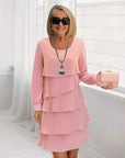 Teresa – Elegante en vloeiende jurk met ruffles