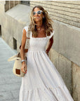 Nel | Casual bohemian jurk voor lente/zomer