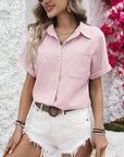 Lobke | Comfortabele Korte Mouwen Blouse