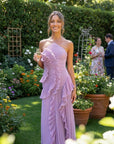 ELISIA | Elegante Maxi Jurk met Volants - BEPERKTE EDITIE