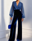 Maddy -- Elegante jumpsuit met V-hals