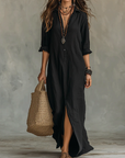 Trudy | Flatterende Maxi Jurk