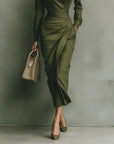 Jennifer - Elegante Maxi Aansluitende Jurk