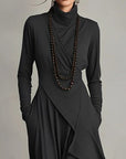 Marry - Maxi Jurk met Hoge Hals