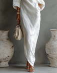 Elise™ | Asymmetrische en elegante maxi jurk
