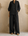 Malin | Tweedelige Set met Wijde broek