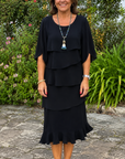Sofia – Elegante en vloeiende jurk met ruffles