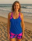 Mariana - Tankini zonder mouwen met U-hals