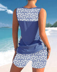 Márcia - Tankini met geometrische print