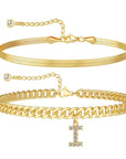 Ariane - Enkelketting met letter - een ideaal cadeau!