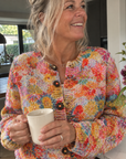 Helena™ | Vintage Gebreide Cardigan Trui