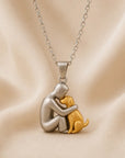 Asta | Symbolische hangerketting hond en mens