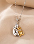 Annefleur | Liefdeshanger met dierensilhouet Ketting