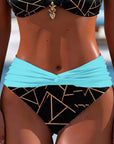 Gabriëlle | Bikini met Verlooplijnenpatroon