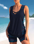 Márcia - Tankini met geometrische print