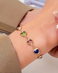 Unieke hartvormige armband