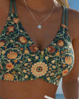 Vintage Bloemenprint Bikini Sexy