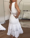 Jacqueline | Kanten V-hals Cami Jurk