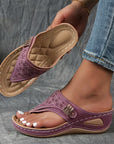 Andrea | Comfortabele en ondersteunende sleehak sandalen